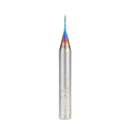 Solid Carbide Spiral CNC Router Bit O-Flute Up-Cut 1/32 Dia x 3/16 x 1/4 Shank x 2 Inch Long K23029