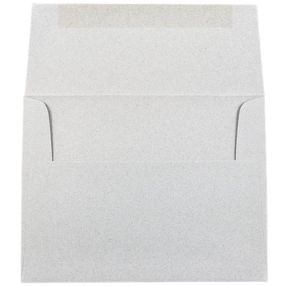 A2 Passport Invitation Envelopes, Granite Silver Recycled, Bulk 1000/Carton Q773165