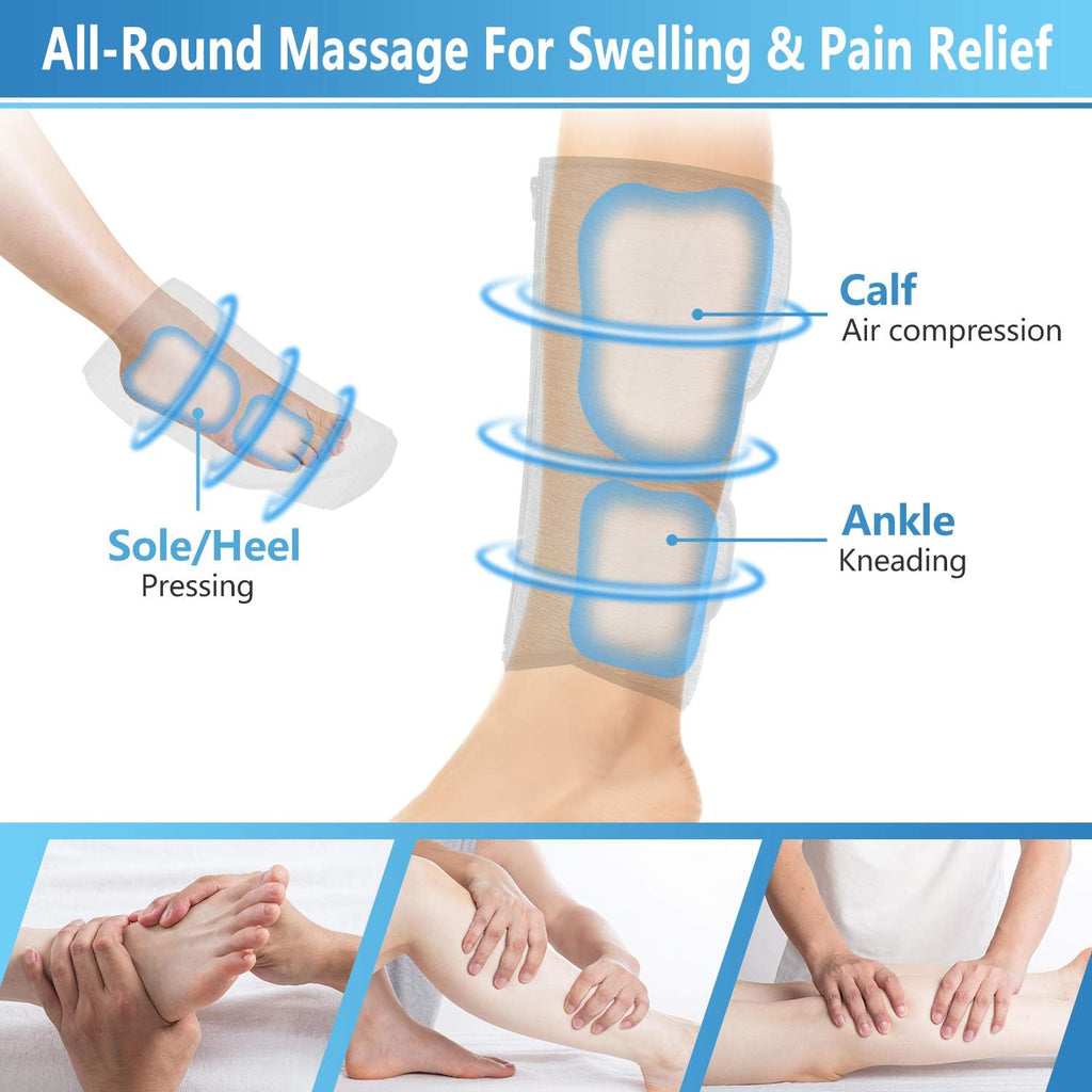 Rechargeable Air Leg Compression Massager (1 Pair) X434607