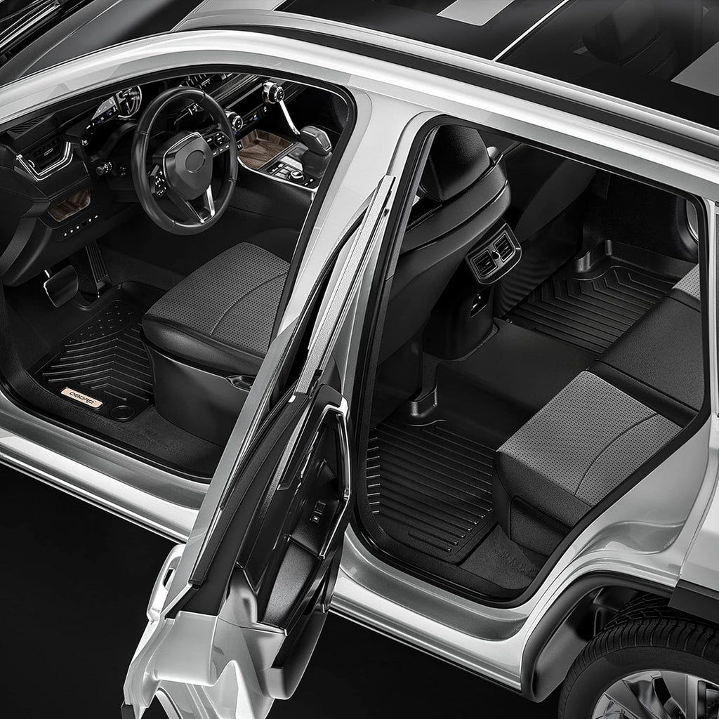 Black TPE Floor Mats for Dodge Ram 1500 Crew Cab P906482