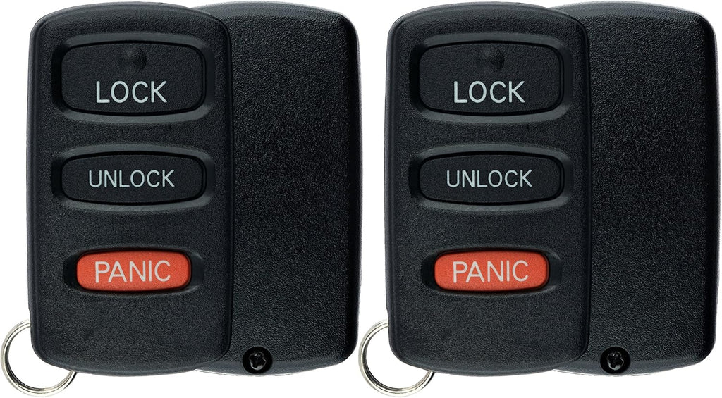 Keyless Entry Remote Car Key Fob for Mitsubishi Montero (Pack of 2) G10771