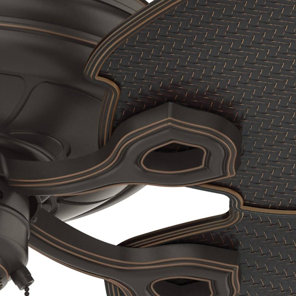 54 in. Charthouse Onyx Bengal Ceiling Fan R6373