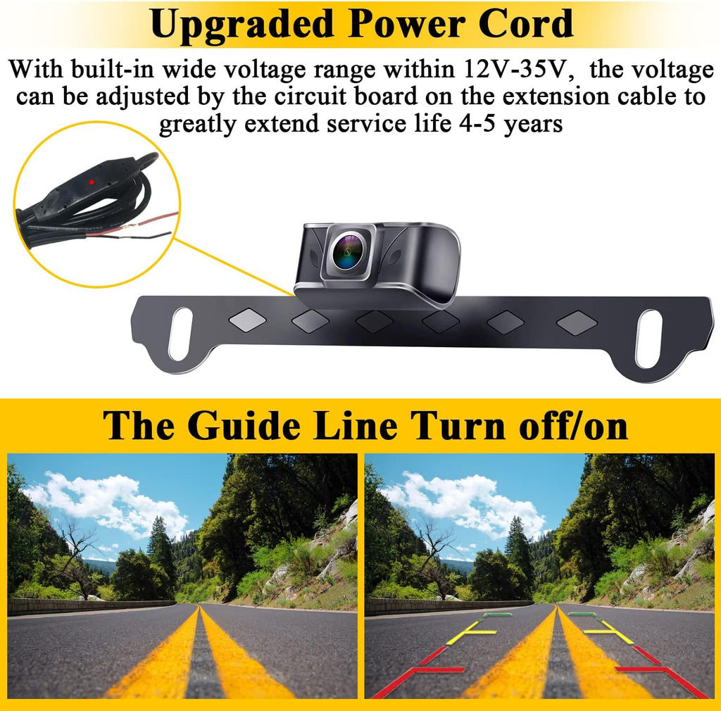 Wireless Backup Camera with 5 Inch Monitor A33551