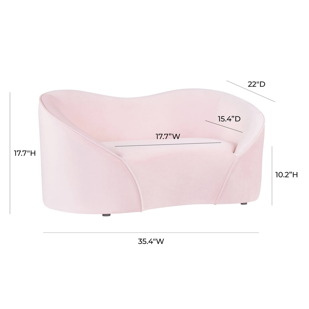 Poodle Blush Pet Bed R6136