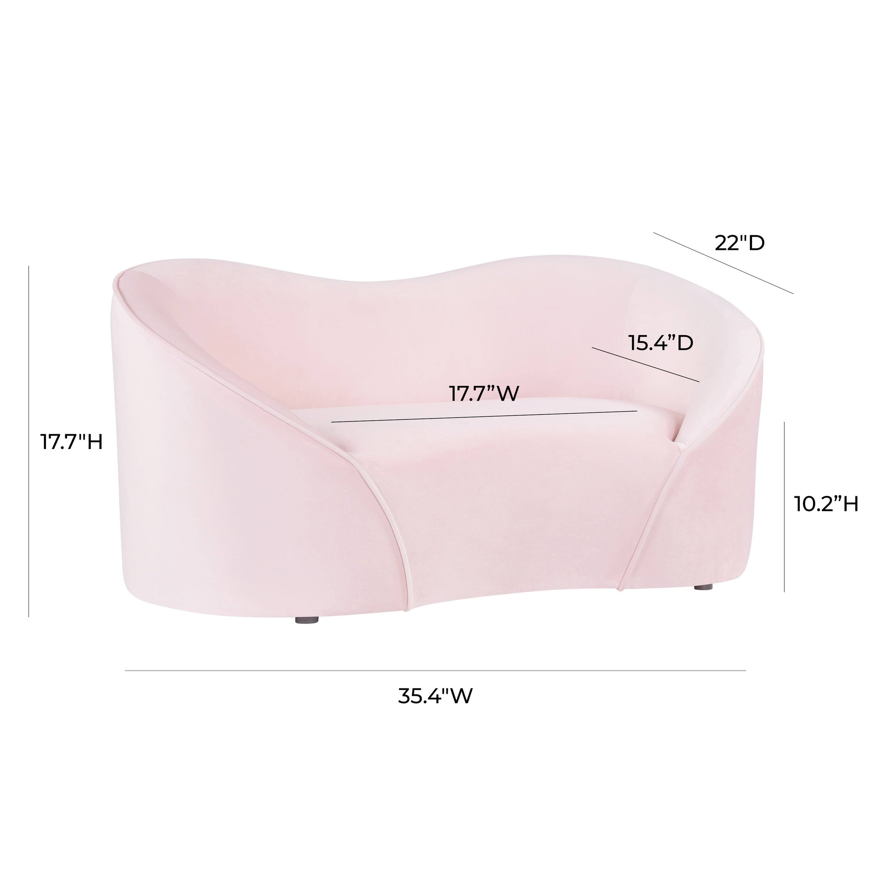 Poodle Blush Pet Bed R6136