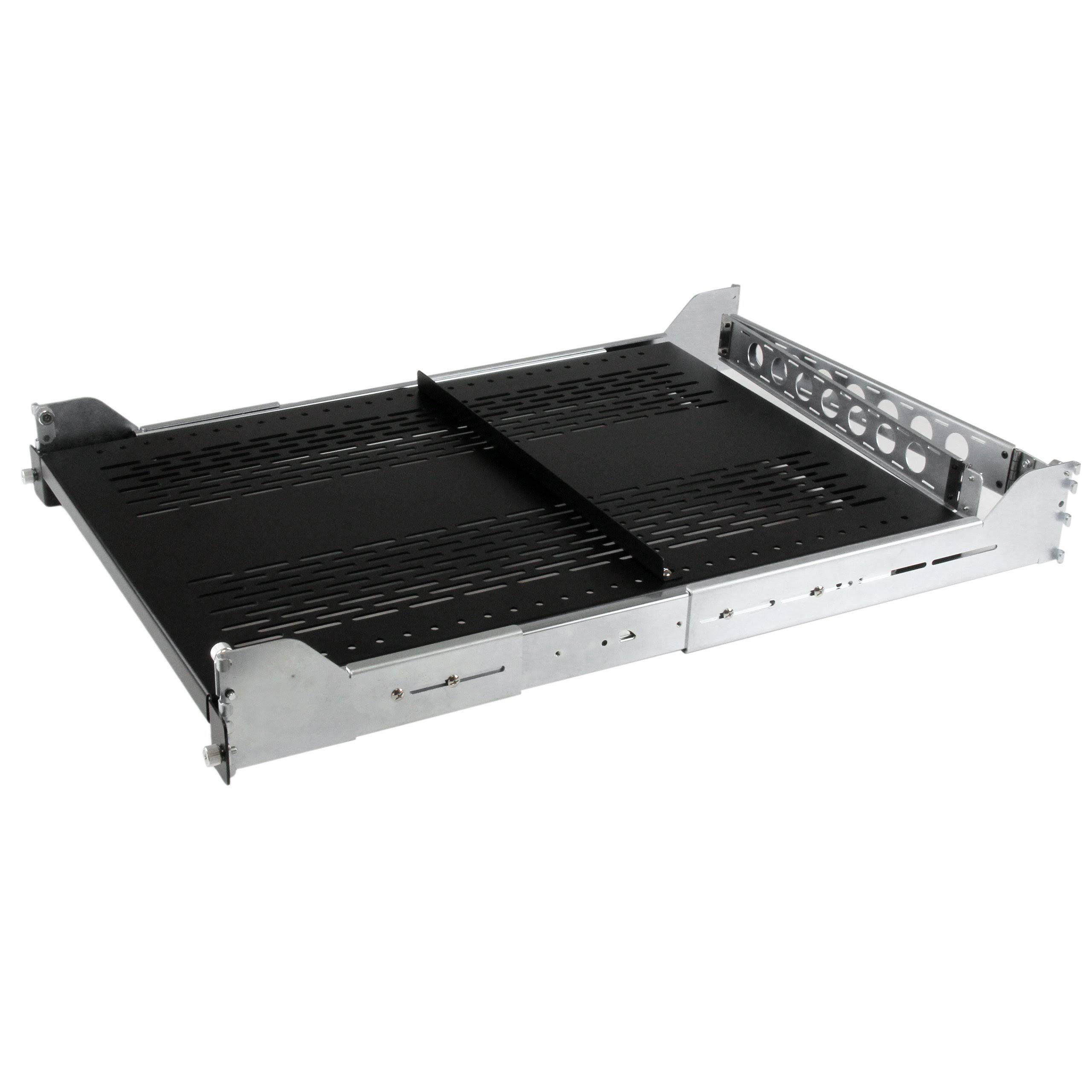 2U Adjustable Vented Sliding Rack Shelf L552