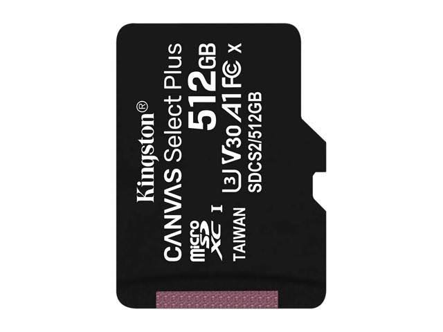 512 GB microSDXC Flash Memory Card with SD Adapter X85212