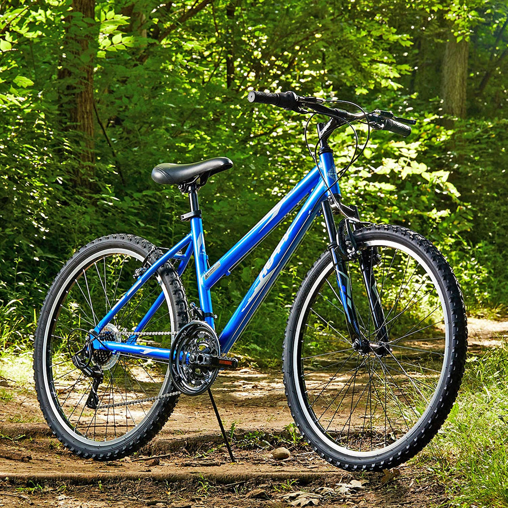 Ocean Blue Gloss Hardtail Mountain Bike 26 Inch Wheels 17 Inch Frame L828631
