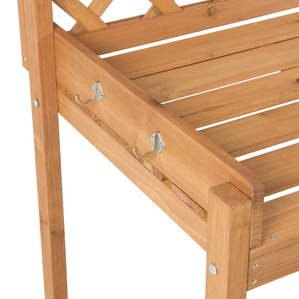 Natural Wood Potting Bench I95603