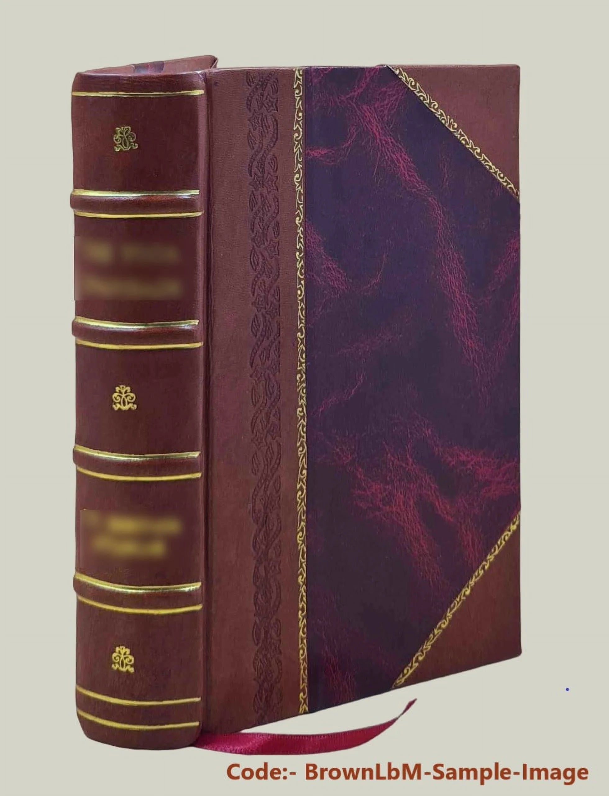 Leather Bound Poetry Book S30589
