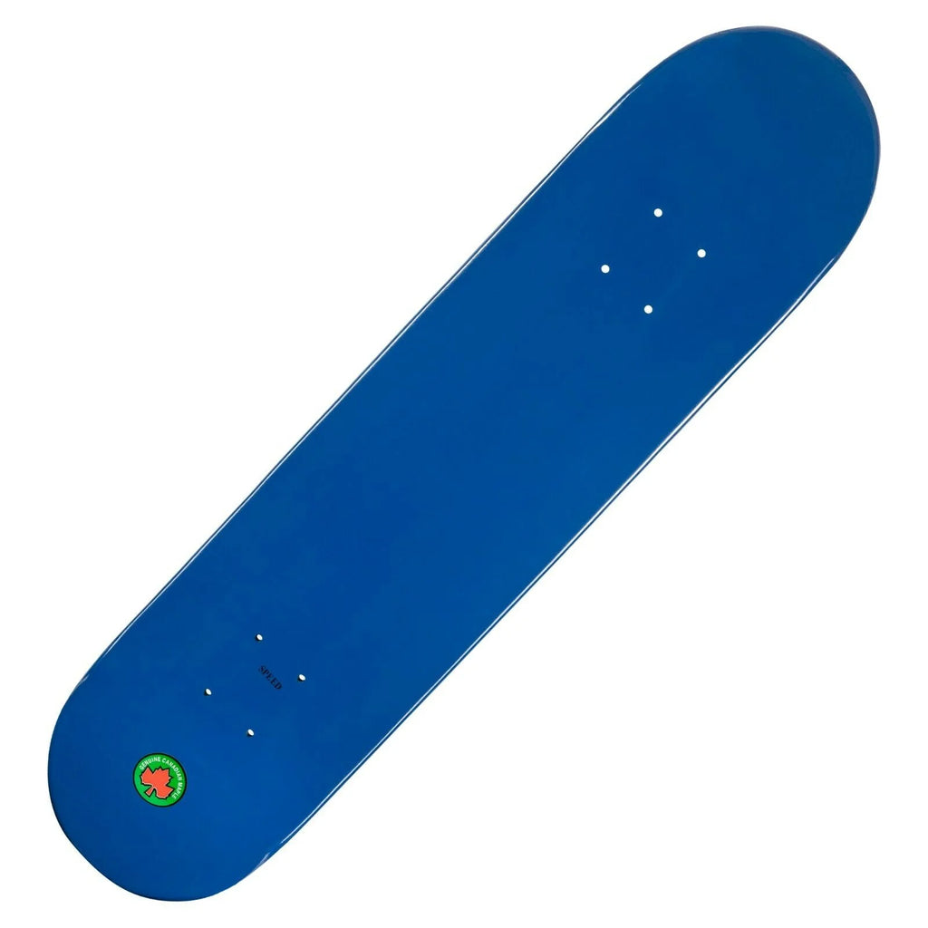 Canadian Maple Skateboard Deck 7.5 Inch Speed Blue W344816