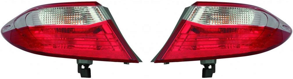 Tail Light Assembly for Toyota Camry 2015 2016 2017 Pair Outer F6201