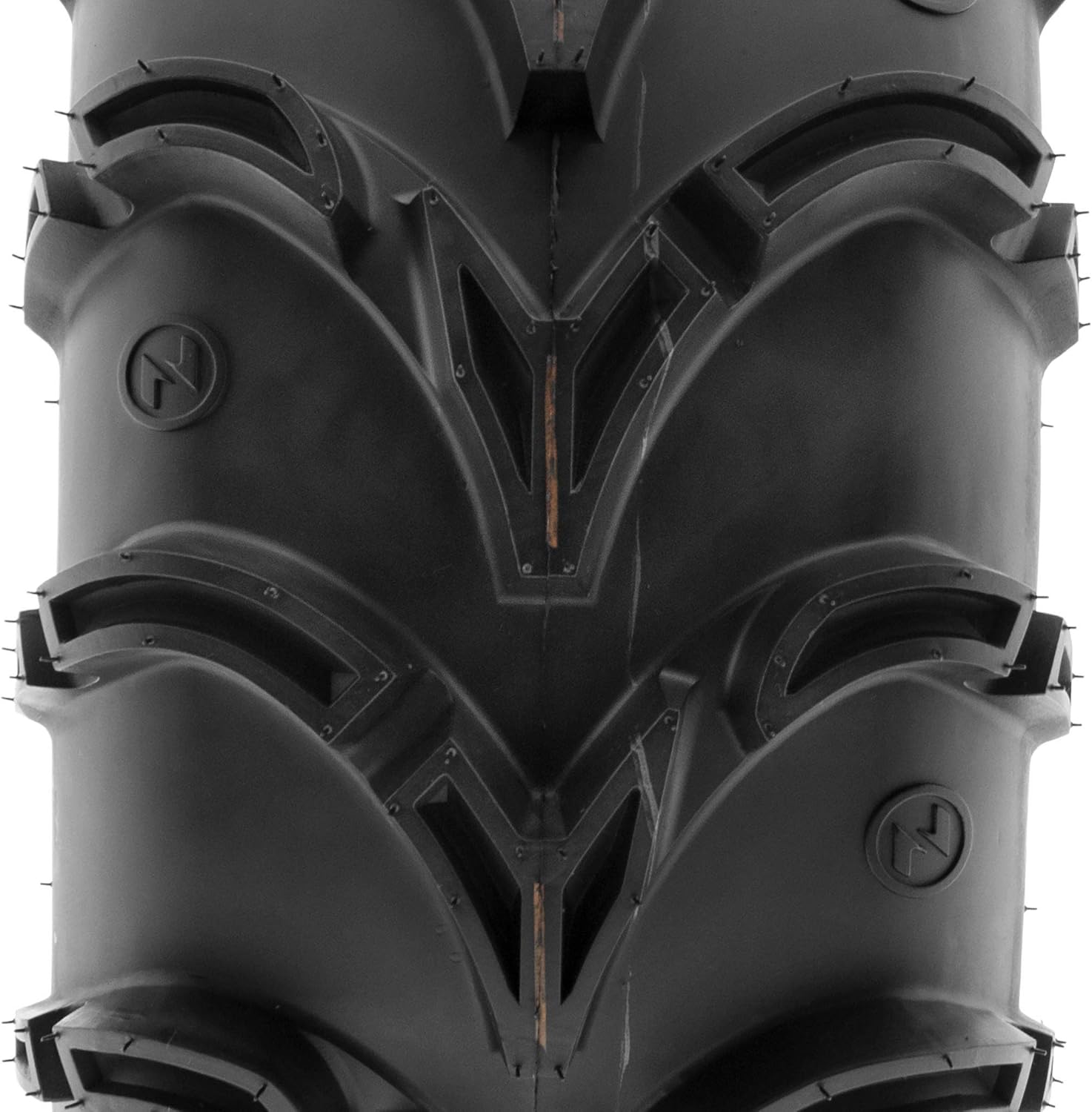 Pair of 2 ATV UTV Deep Mud Terrain Tires, 6 PR, Tubeless O682702