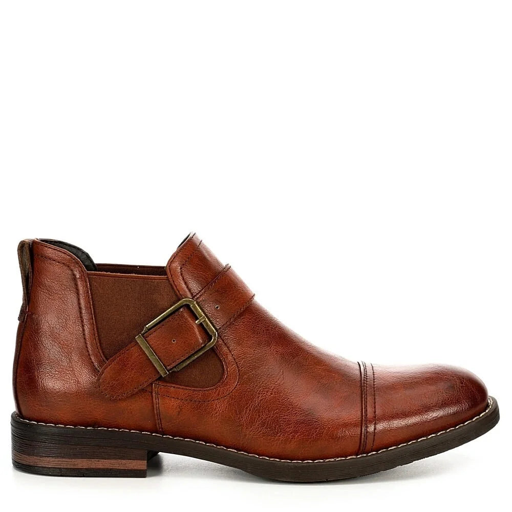 Mens Slip On Chelsea Ankle Boot Shoes D656