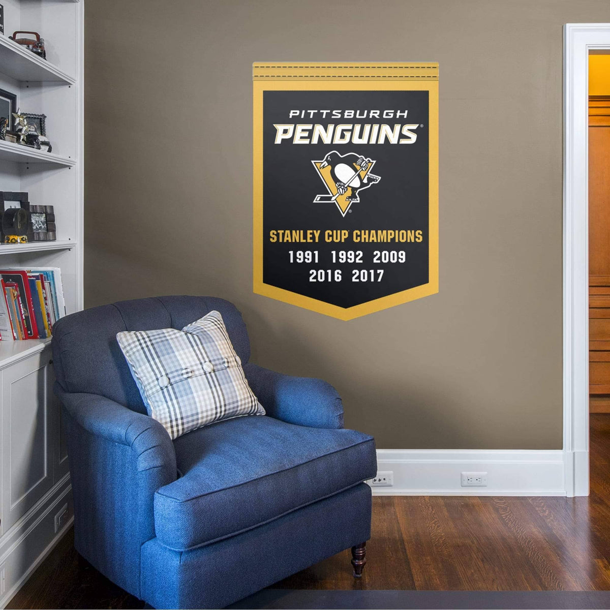 Pittsburgh Penguins Logo Giant Removable Decal R14086