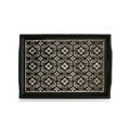 Handmade Reverse Painted Glass Serving Tray N786365