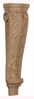Red Oak Extra Large Acanthus Pilaster Corbel U50889