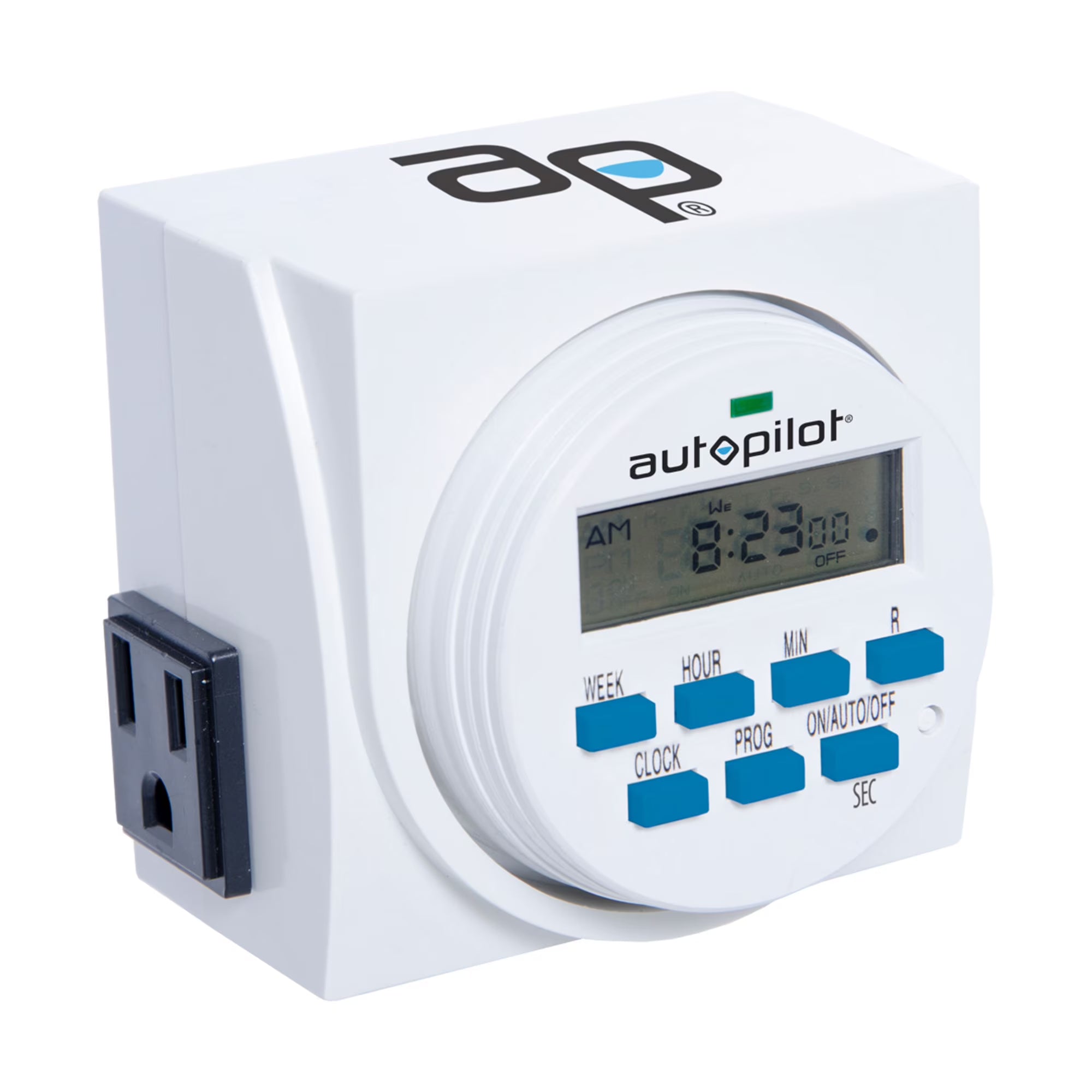 7 Day 8 Programs Dual Outlet Indoor Digital Programmable Timer M12907