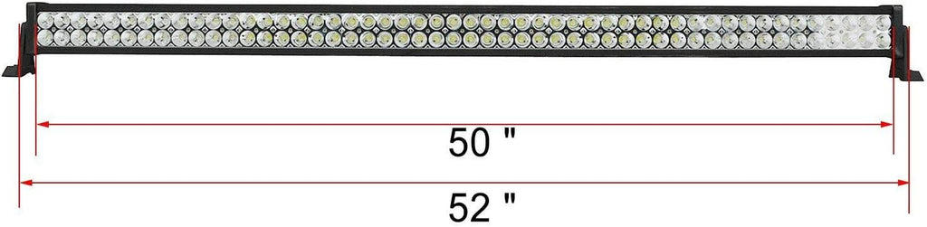 Upper Windshield Mounting Brackets for 52" LED Light Bar V5143