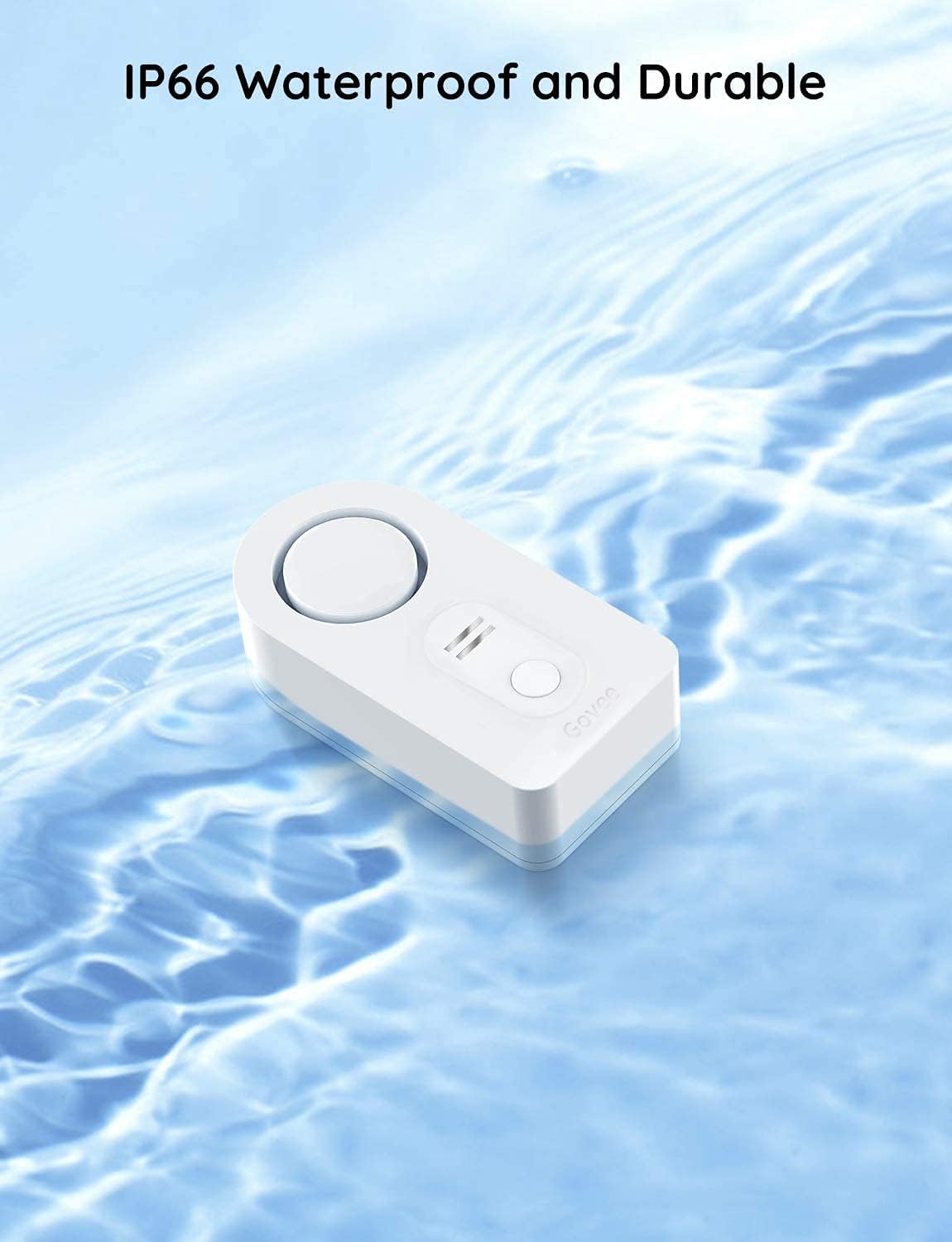Water Sensor 2 Pack with Adjustable Alarm B2584