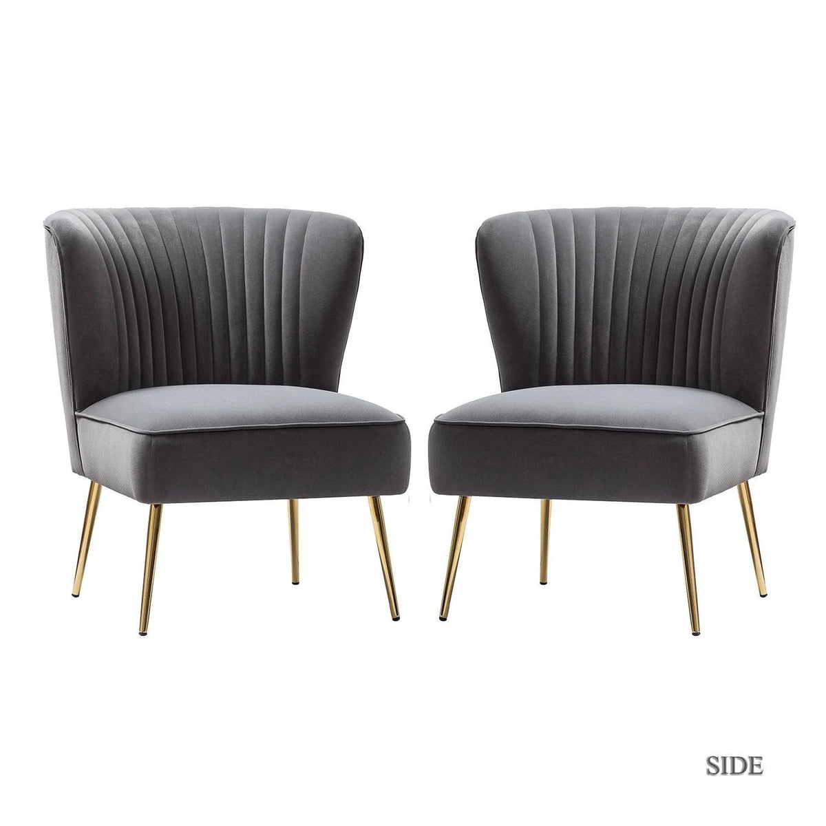 Yellow Side Chair Set of 2 T2269