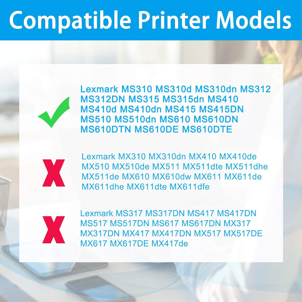 2-Pack Black Compatible Toner Cartridge J1726