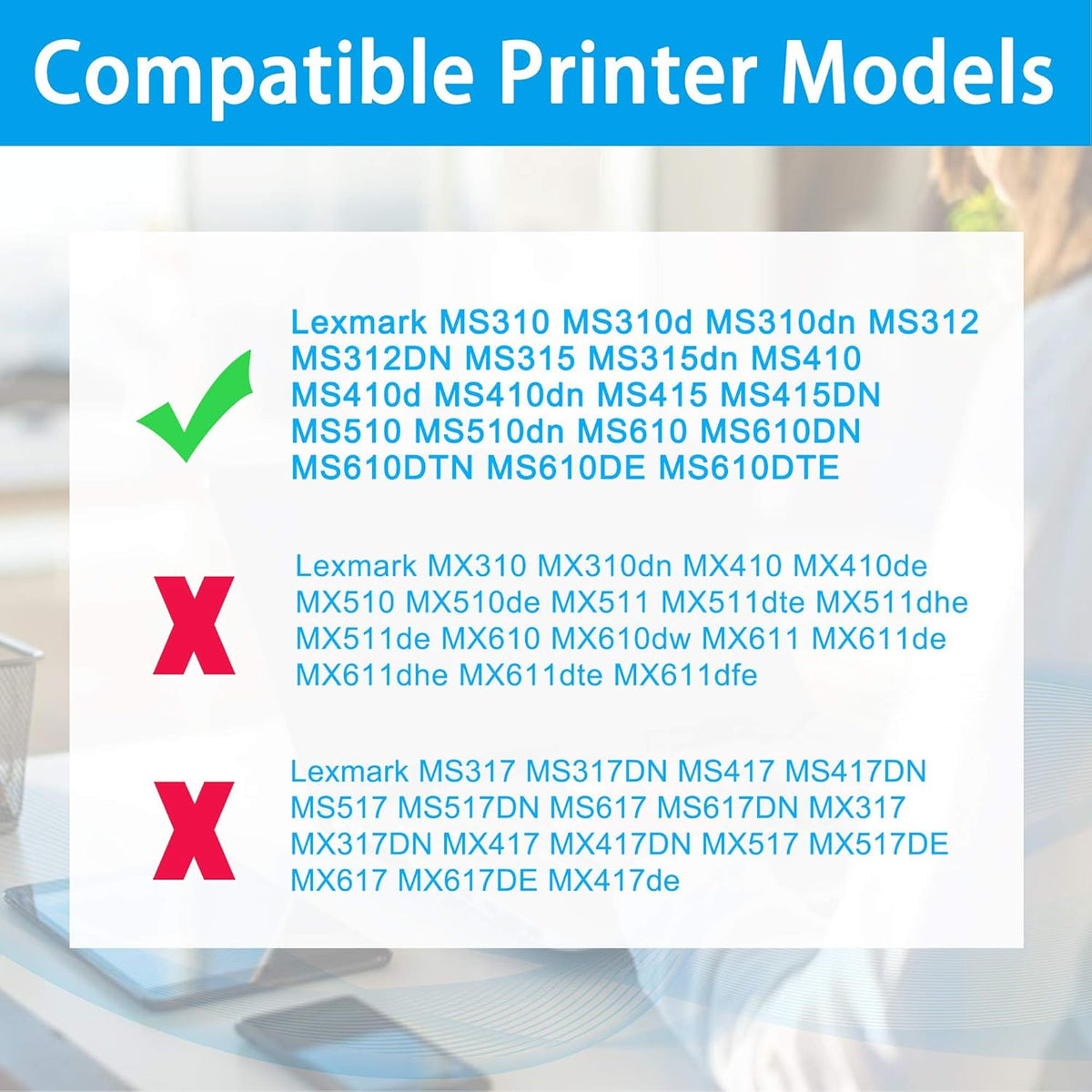 2-Pack Black Compatible Toner Cartridge J1726