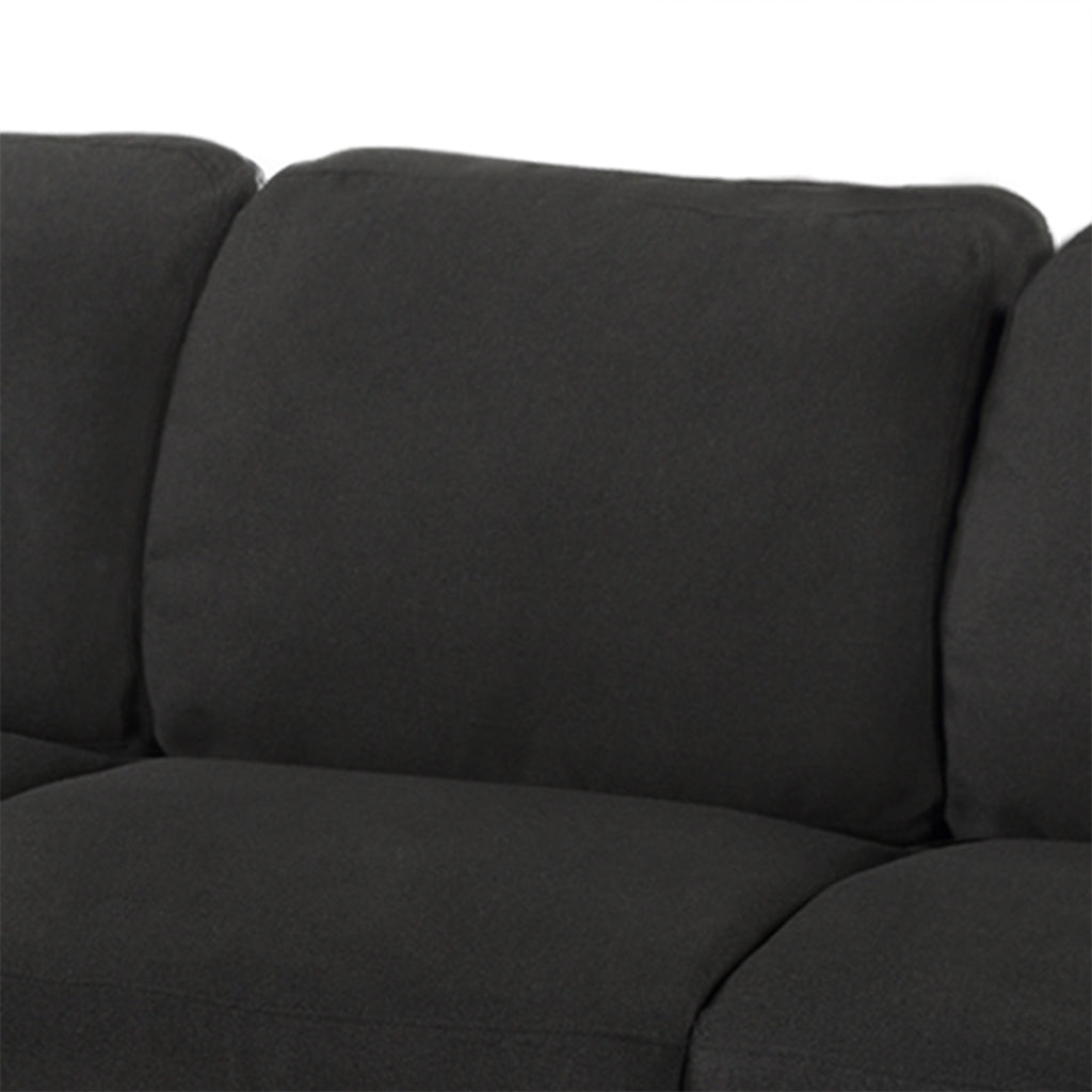3-Seat Linen Fabric Sofa Q36893