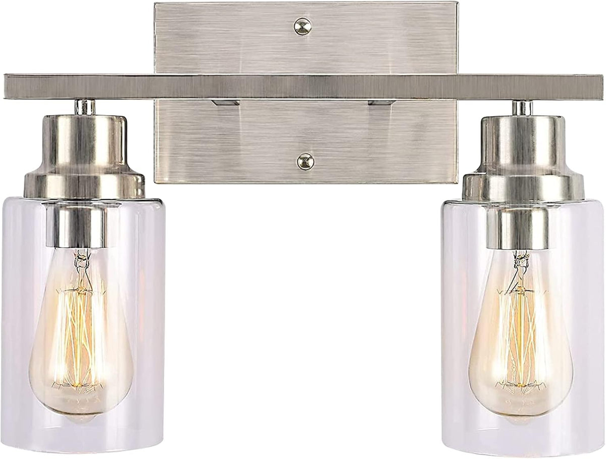 3-Light Black Wall Sconce Bathroom Vanity Light O765716