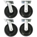 8x22 Polyolefin Casters for Steel Platform Truck N73554