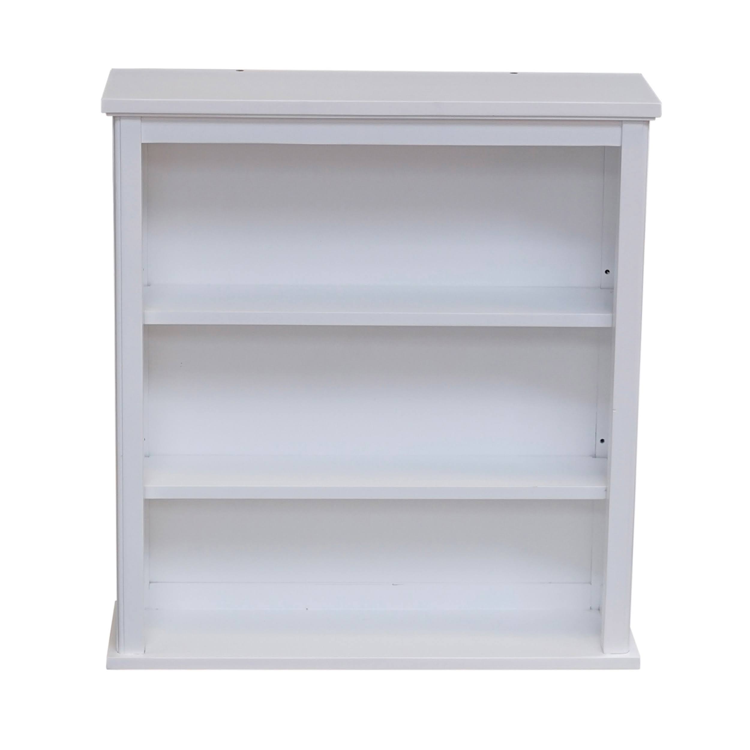 Wall Mounted Bath Storage Cabinet with Two Open Shelves X882
