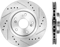 FRONT 300mm Drilled & Slotted Rotors G124141