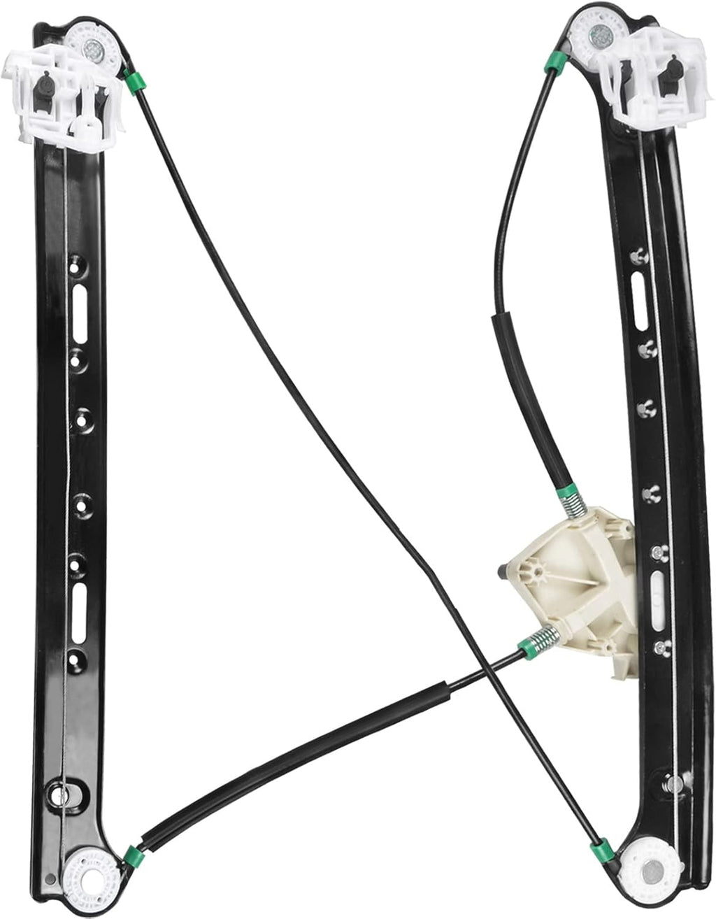 Power Window Regulator without Motor Compatible with BMW X3 2004-2010 Front Passenger Side Pack of 2 Y5767