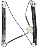 Power Window Regulator without Motor Compatible with BMW X3 2004-2010 Front Passenger Side Pack of 2 Y5767