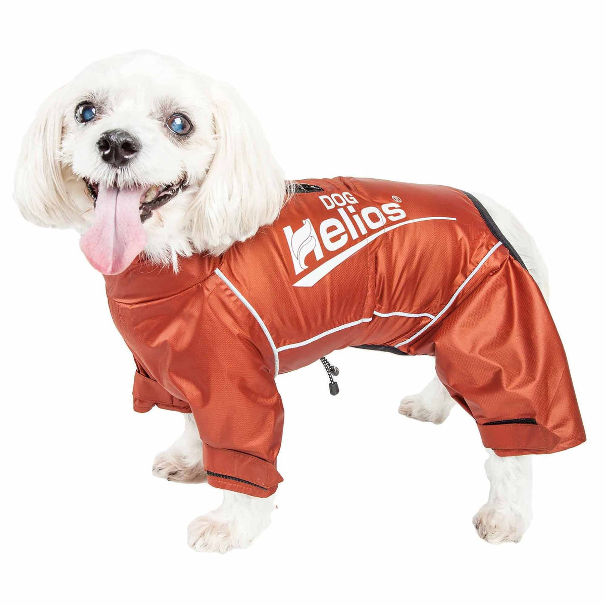 Waterproof Reflective Full Body Dog Coat Jacket Orange Medium B5181