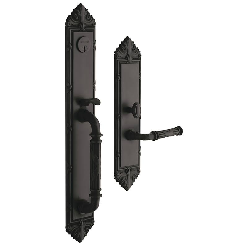 Polished Chrome Single Cylinder Mortise Handleset Trim Set L947