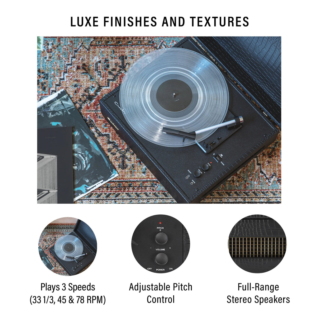 Vinyl Record Player with Bluetooth Speakers B732295