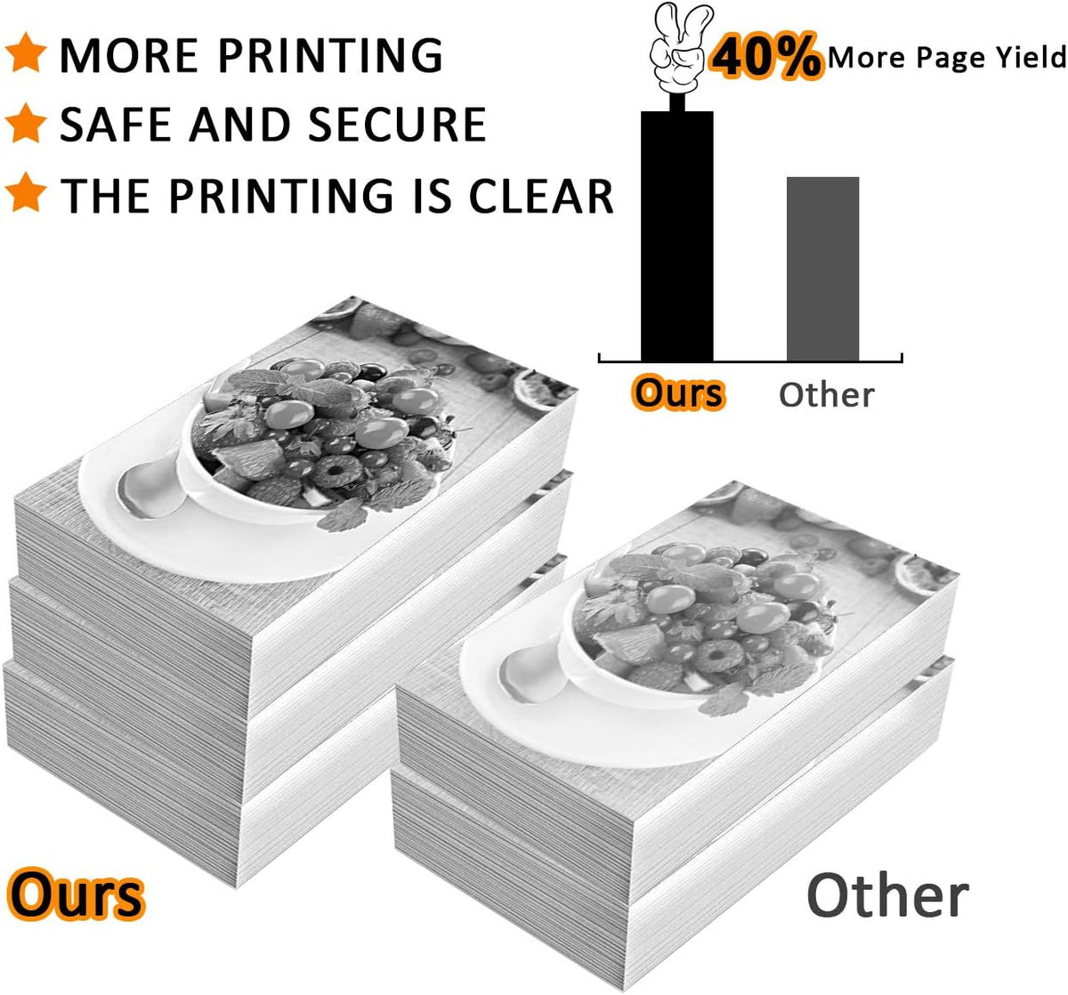 2 Pack Black Remanufactured Toner Cartridge for HP Color 3600 Printers L414