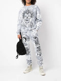 Haculla Spike Head print sweater