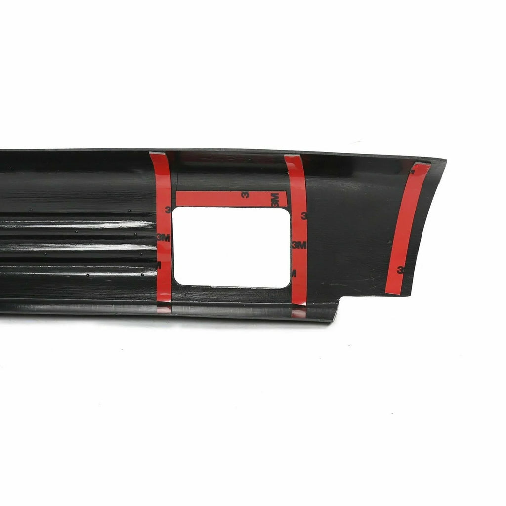 Black Bed Rail Caps Cover For Chevrolet GMC 6'6" Bed W292
