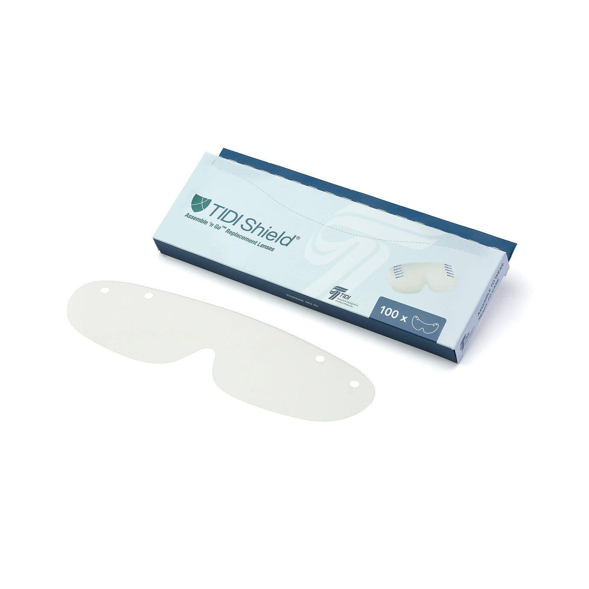 Eye Shield Lenses 100/Case X9758