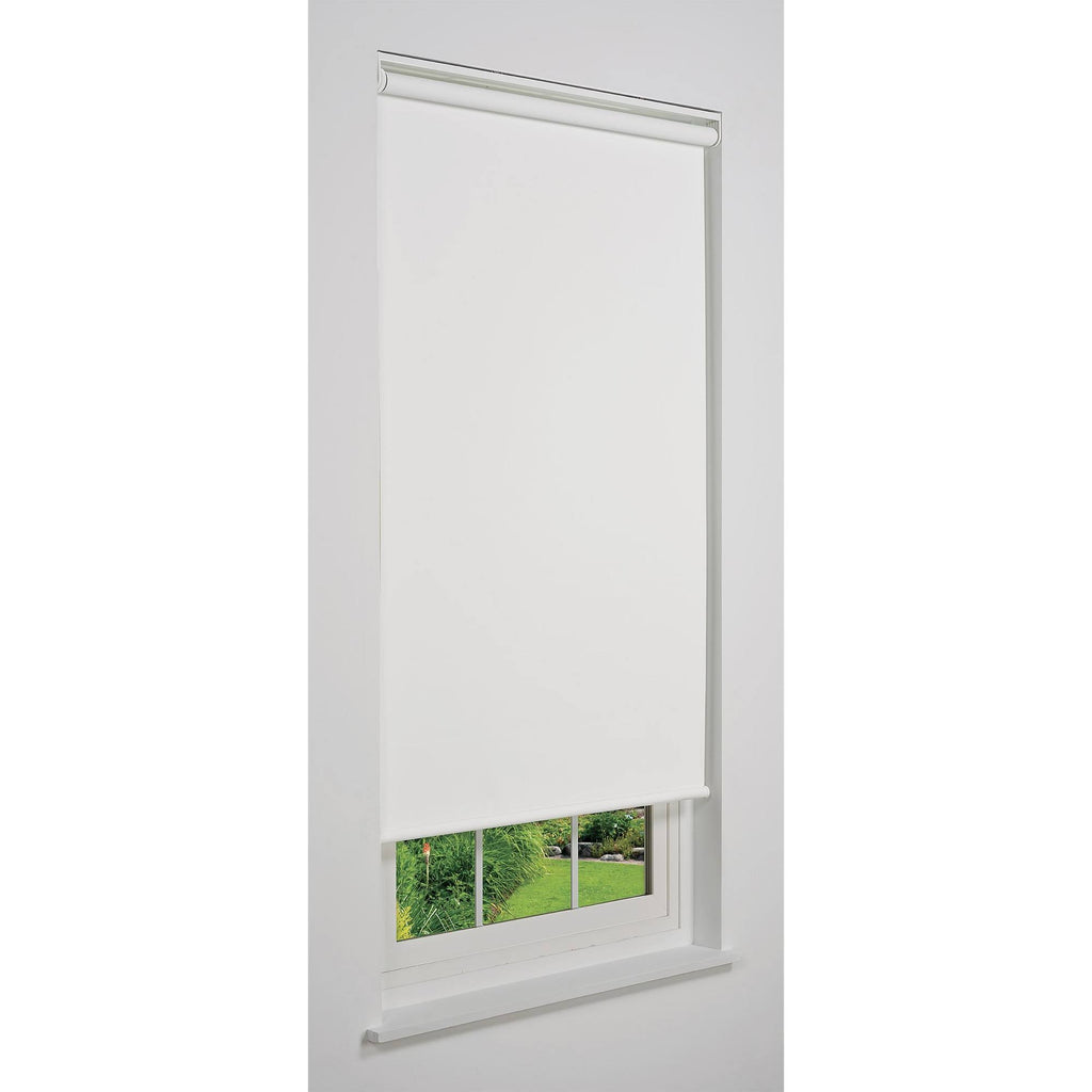 White 48 W x 78 H Cordless Blackout Roller Shade M633791
