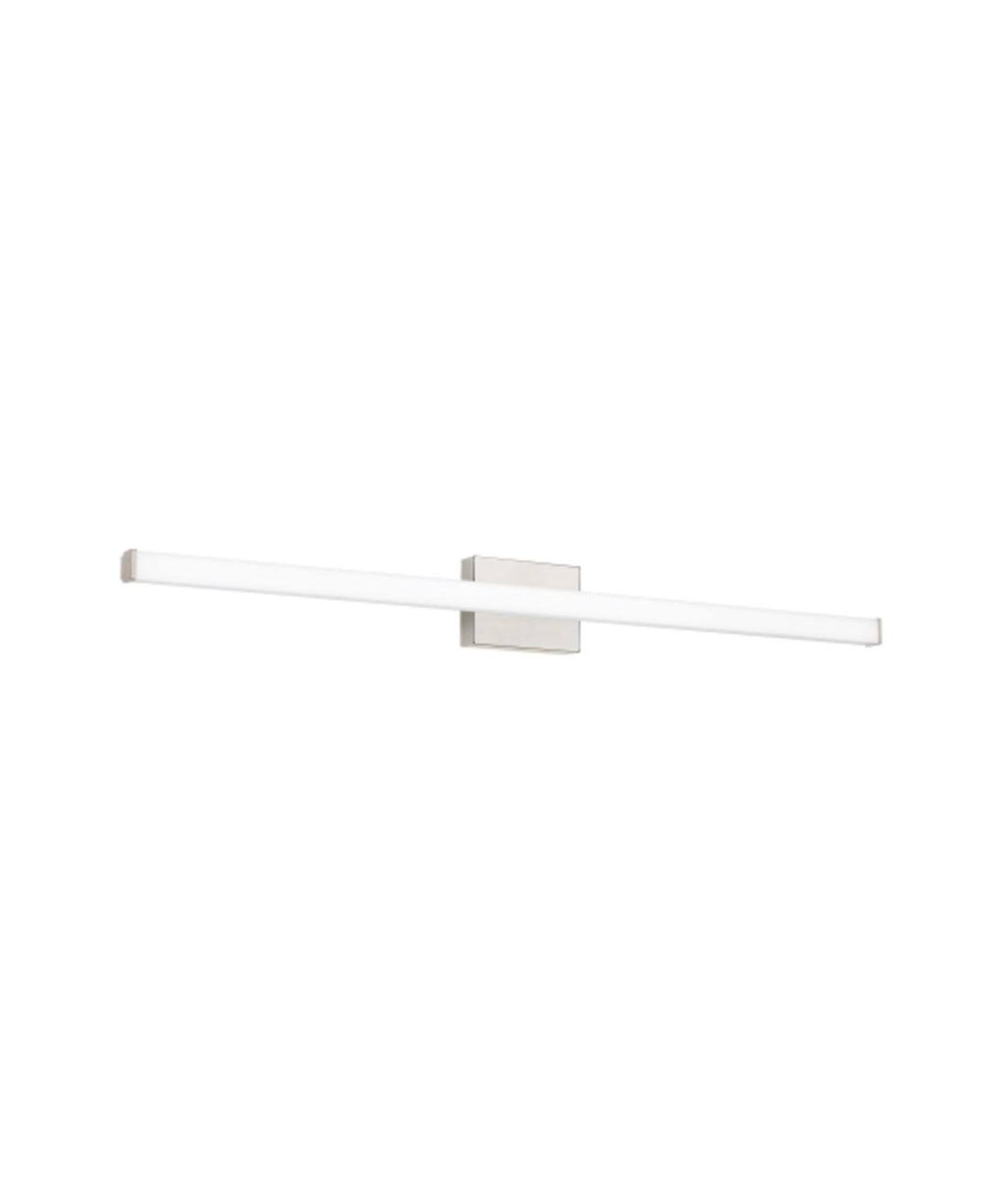 Satin Nickel Square 48 Bath Light Z340738