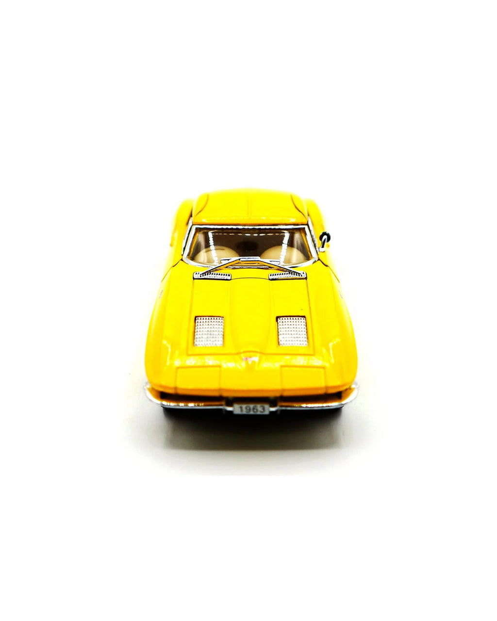 5 Yellow Diecast Model Toy Car X819