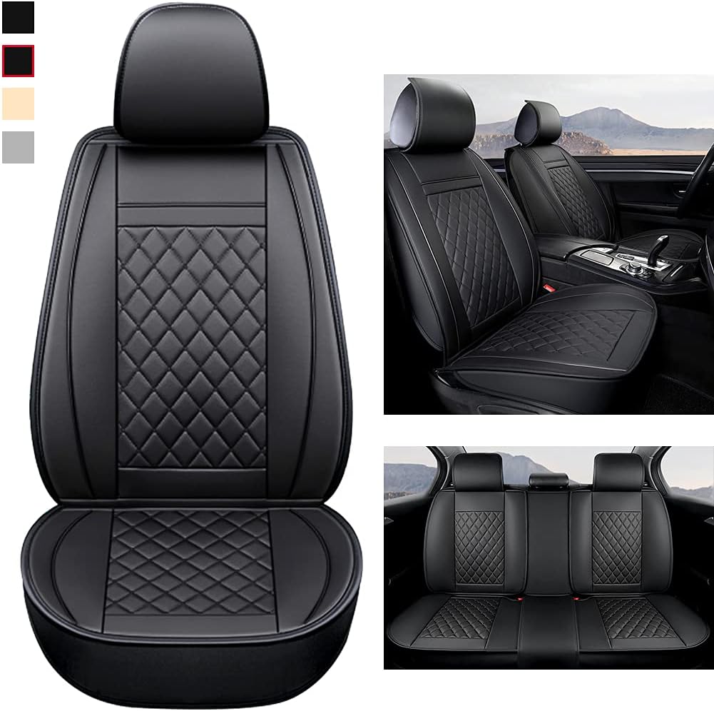 Black Rear Bench Car Seat Cover Z937