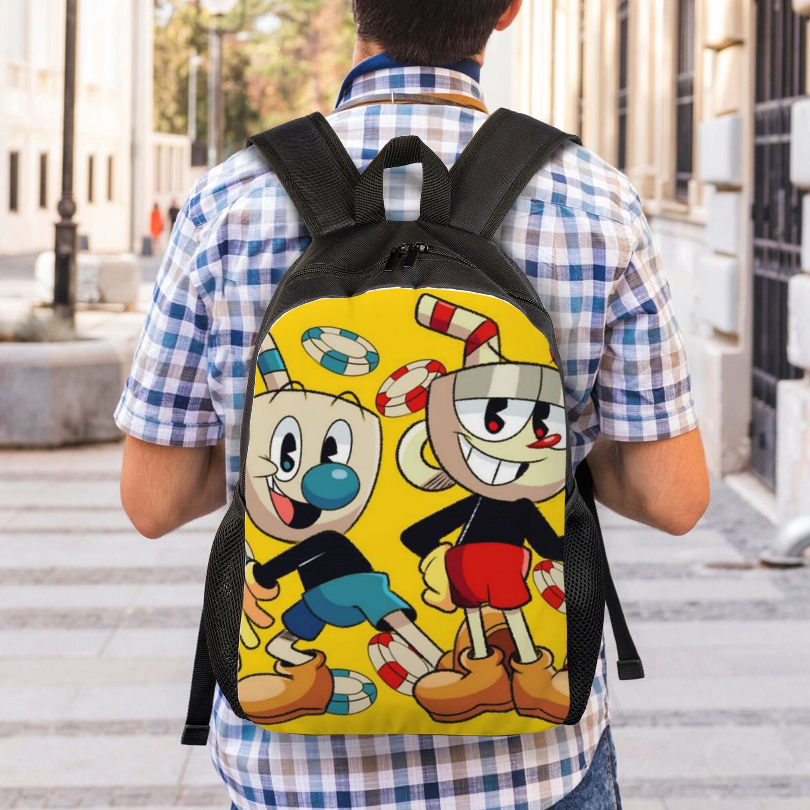 Lightweight Unisex Daypack Backpack F656