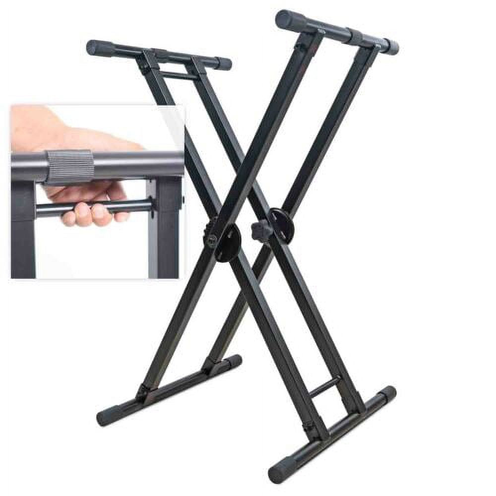 Dual-Locking Keyboard DJ Controller Case Stand M703