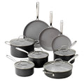 13 Piece Nonstick Hard Anodized Cookware Set M4118