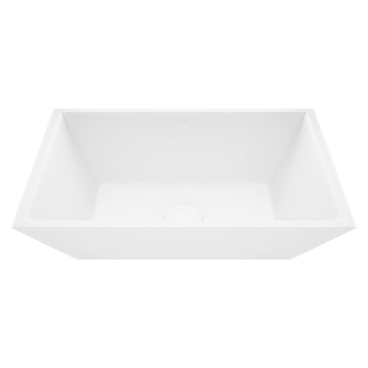 Matte Stone Vessel Bathroom Sink K5676
