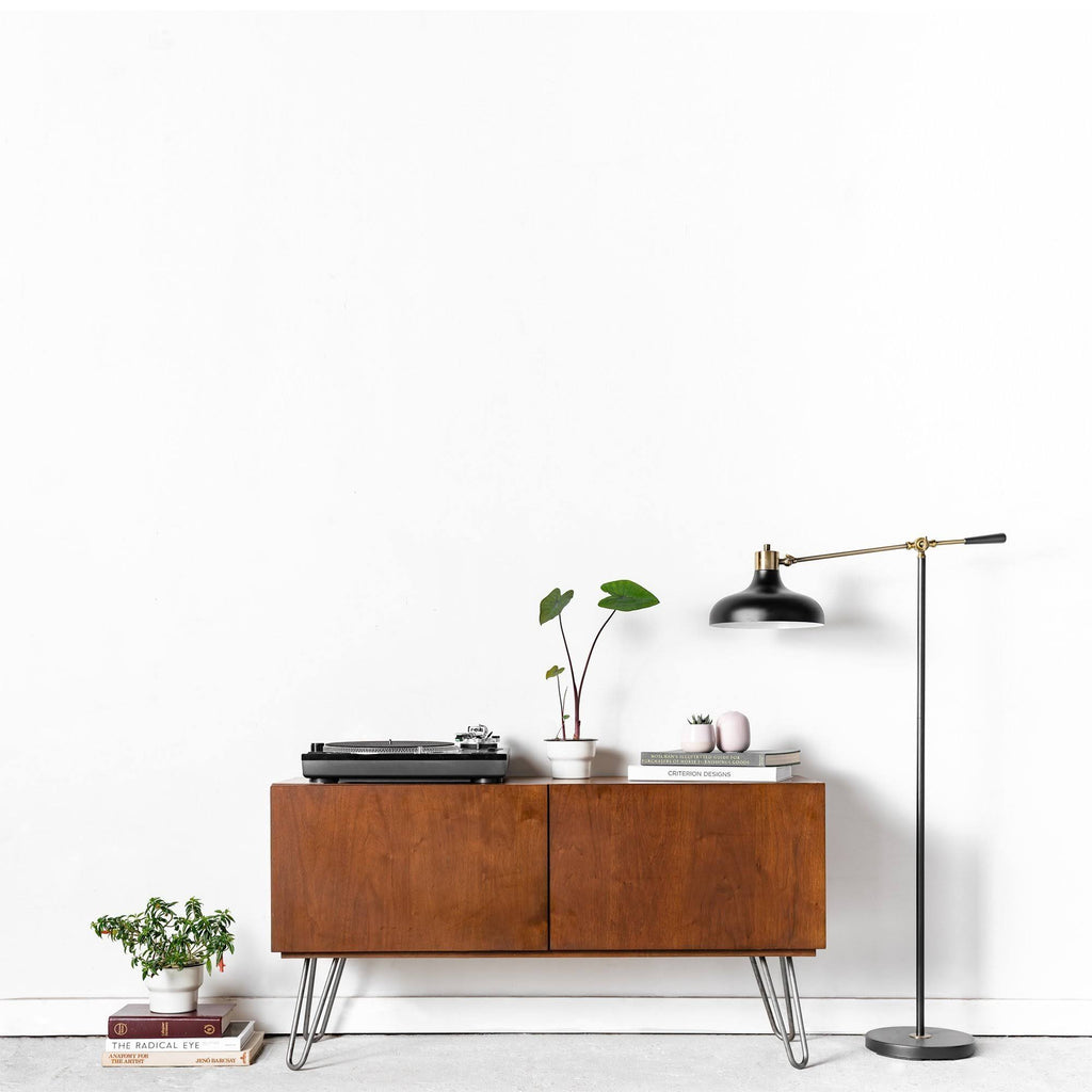 Hairpin Legs Set of 4, Raw Steel I192561